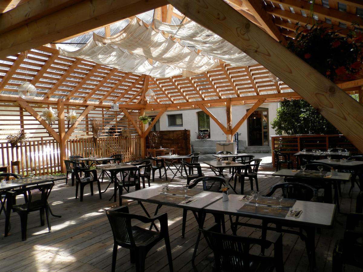 Hotel La Gare LʼArgentière-la-Bessée Bagian luar foto